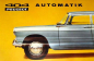 Preview: Peugeot 404 Automatic Modelprogram 1967 Carbrochure (10347)